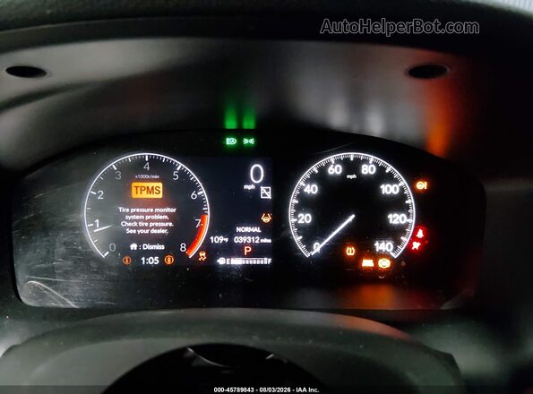 3CZRZ1H70RM701923 2024 HONDA HR-V Gray უკანა სავარძლების ხედი