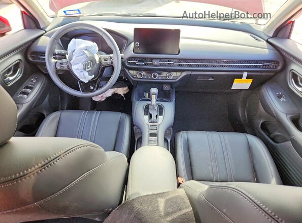 3CZRZ1H70RM760342 2024 HONDA HR-V Red Առջևի վահանակի տեսք