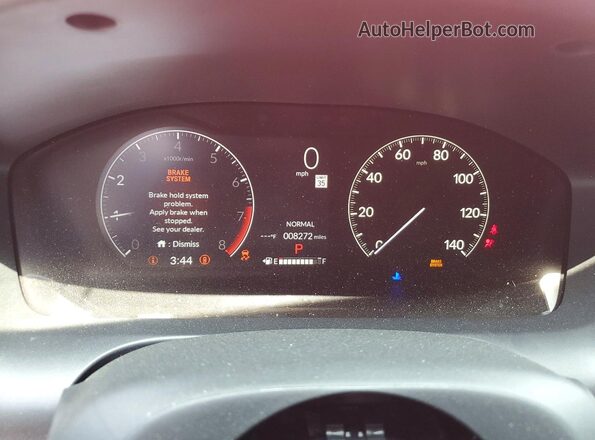 3CZRZ1H70RM760342 2024 HONDA HR-V Red Սարքավորումների վահանակի տեսք