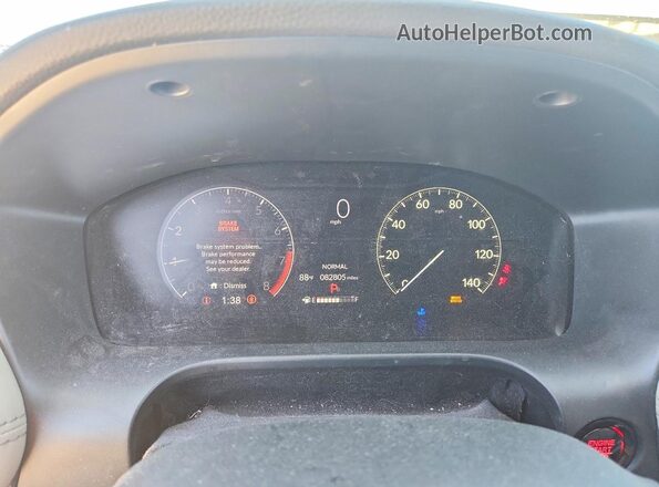 3CZRZ1H72RM702006 2024 HONDA HR-V Серый Вид щитка приборов