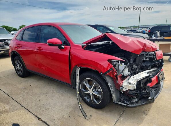 3CZRZ1H73RM701589 2024 HONDA HR-V Красный Передняя правая четверть