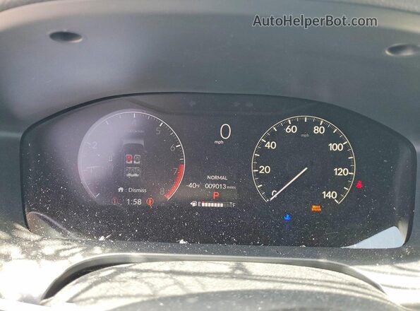 3CZRZ1H73SM720245 2025 HONDA HR-V Teal ხელსაწყოთა პანელის ხედი