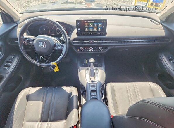 3CZRZ1H74PM727356 2023 HONDA HR-V Черный Вид панели приборов