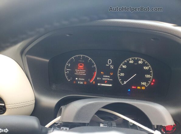 3CZRZ1H74RM761140 2024 HONDA HR-V Silver Widok zestawu wskaźników