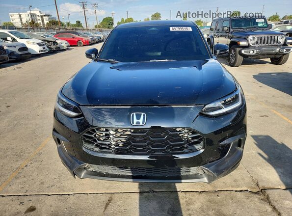 3CZRZ1H74SM706564 2025 HONDA HR-V Black Դիմացի տեսք