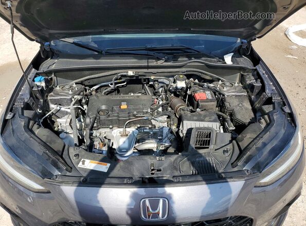 3CZRZ1H76RM747014 2024 HONDA HR-V Gray Widok wnętrza z tyłu