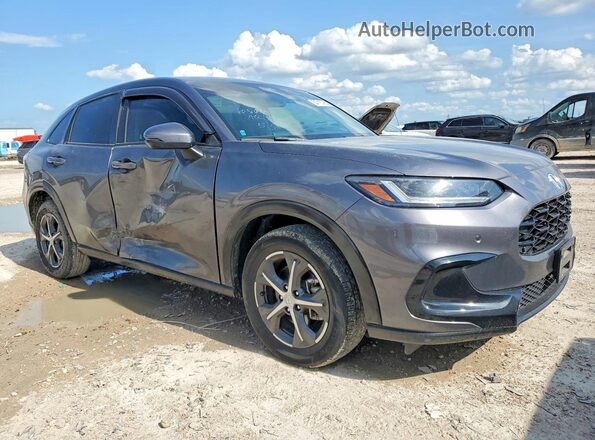 3CZRZ1H76RM747014 2024 HONDA HR-V Gray Przód prawy