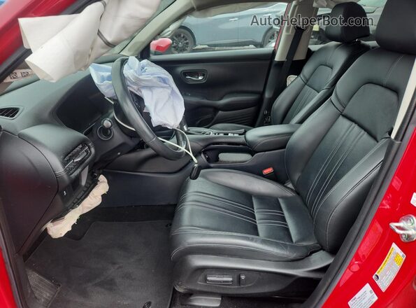 3CZRZ1H77PM717971 2023 HONDA HR-V Красный Вид салона спереди
