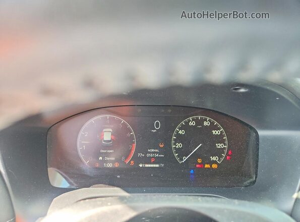 3CZRZ1H77RM754294 2024 HONDA HR-V White Instrument cluster view