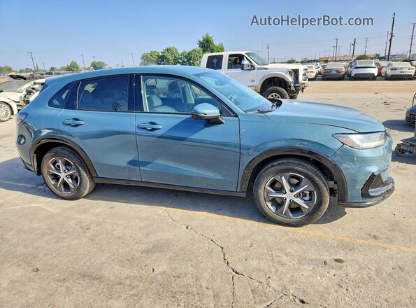 3CZRZ1H78RM727475 2024 HONDA HR-V Turquoise Передня права чверть