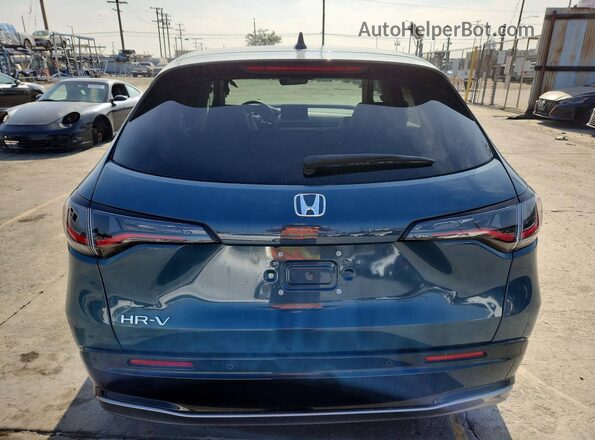 3CZRZ1H78RM727475 2024 HONDA HR-V Turquoise Вид ззаду
