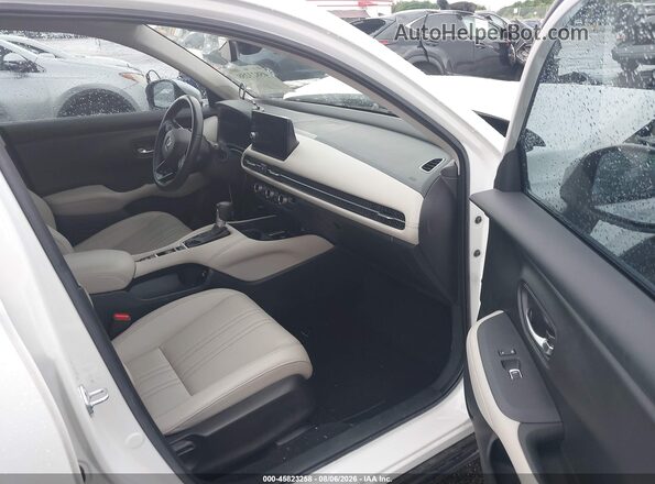 3CZRZ1H79PM700735 2023 HONDA HR-V White Widok wnętrza z przodu