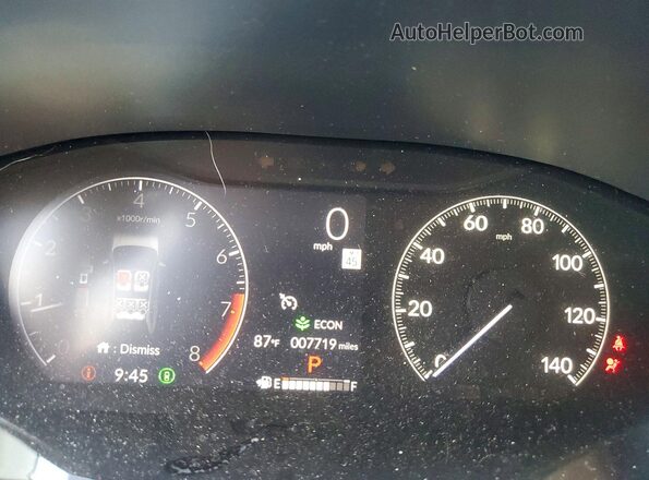 3CZRZ1H79RM745922 2024 HONDA HR-V Teal Widok zestawu wskaźników