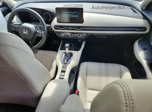 3CZRZ1H79SM721545 2025 HONDA HR-V Gray Dashboard view