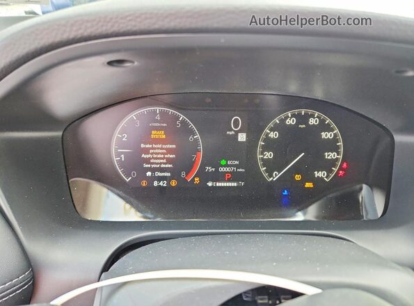 3CZRZ1H79VM705608 2027 HONDA HR-V Gray Սարքավորումների վահանակի տեսք