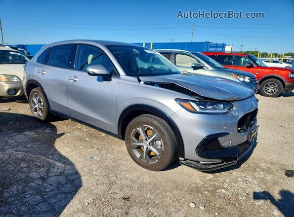 3CZRZ1H7XPM727068 2023 HONDA HR-V Silver Передня права чверть