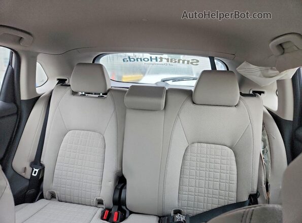 3CZRZ2H30SM760902 2025 HONDA HR-V Silver Rear seats view