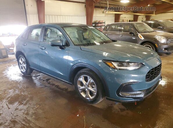 3CZRZ2H31PM708735 2023 HONDA HR-V Blue Przód prawy