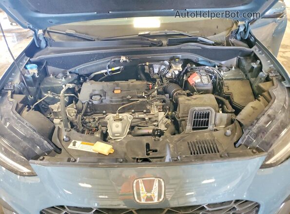 3CZRZ2H31PM708735 2023 HONDA HR-V Blue Widok komory silnika