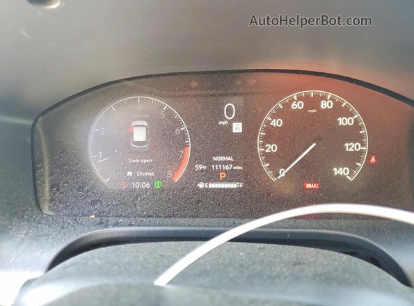 3CZRZ2H31RM719169 2024 HONDA HR-V White Widok zestawu wskaźników