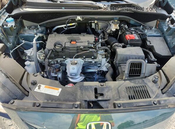 3CZRZ2H32RM755517 2024 HONDA HR-V Blue Vista del compartimento del motor