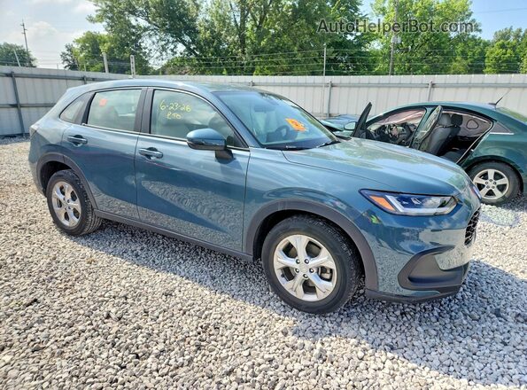 3CZRZ2H32RM755517 2024 HONDA HR-V Blue Delantero derecho