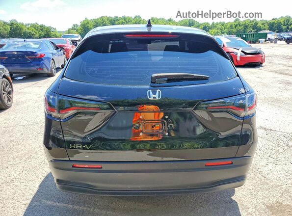 3CZRZ2H32SM790113 2025 HONDA HR-V Black Вид ззаду