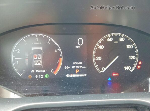 3CZRZ2H32TM742015 2026 HONDA HR-V Gray Widok zestawu wskaźników