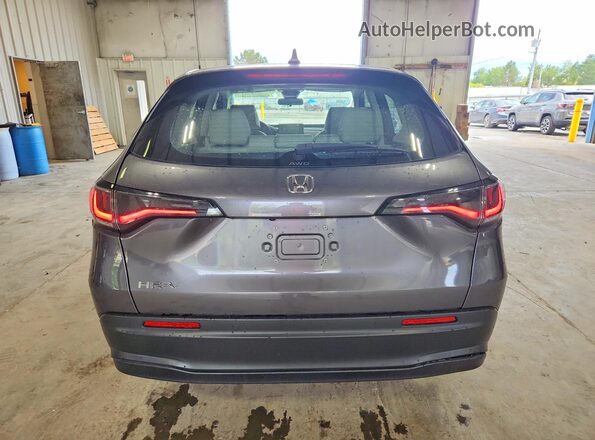 3CZRZ2H33RM746700 2024 HONDA HR-V Charcoal Rear view