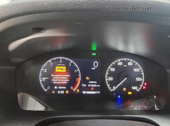 3CZRZ2H33RM746700 2024 HONDA HR-V Charcoal Instrument cluster view