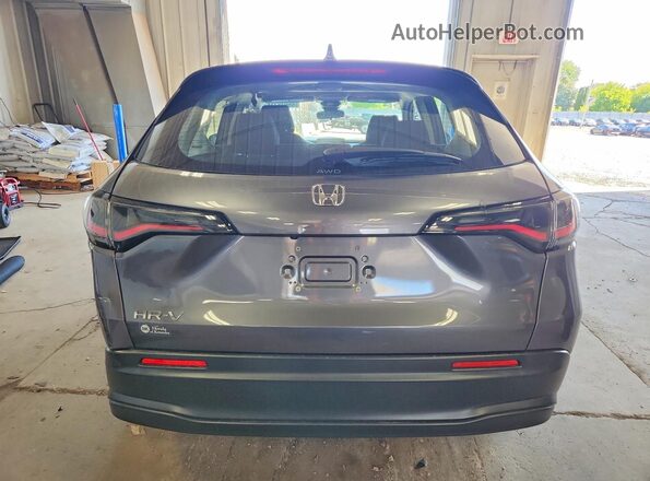3CZRZ2H34PM743379 2023 HONDA HR-V Gray Widok z tyłu