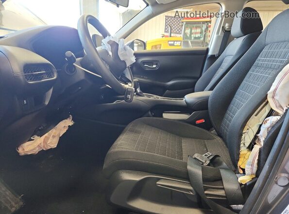 3CZRZ2H34PM743379 2023 HONDA HR-V Gray Widok wnętrza z przodu