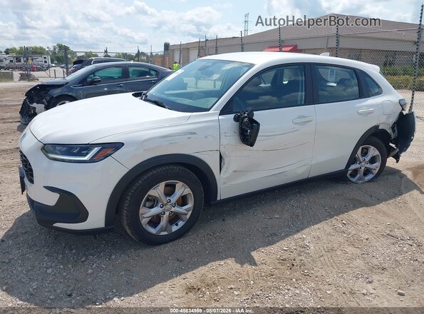 3CZRZ2H34PM750302 2023 HONDA HR-V Белый Передняя левая четверть