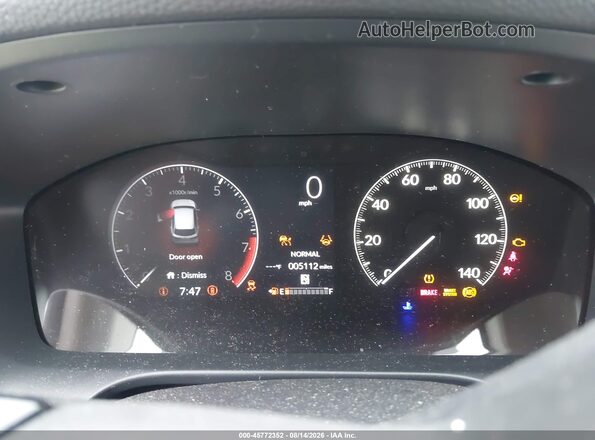 3CZRZ2H34RM710949 2024 HONDA HR-V Gray Widok tylnych siedzeń