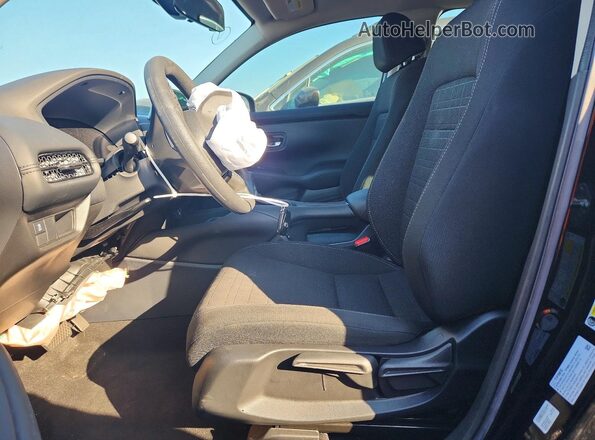 3CZRZ2H34SM741303 2025 HONDA HR-V Black Front interior view