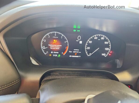 3CZRZ2H34TM708593 2026 HONDA HR-V Black ხელსაწყოთა პანელის ხედი