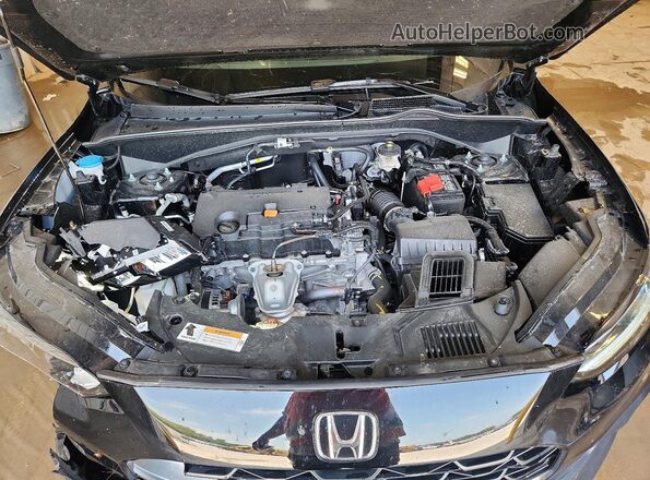 3CZRZ2H34TM708593 2026 HONDA HR-V Black ძრავის განყოფილების ხედი