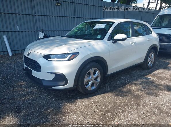 3CZRZ2H35PM731855 2023 HONDA HR-V White Առջևի ձախ երեք քառորդ տեսարան