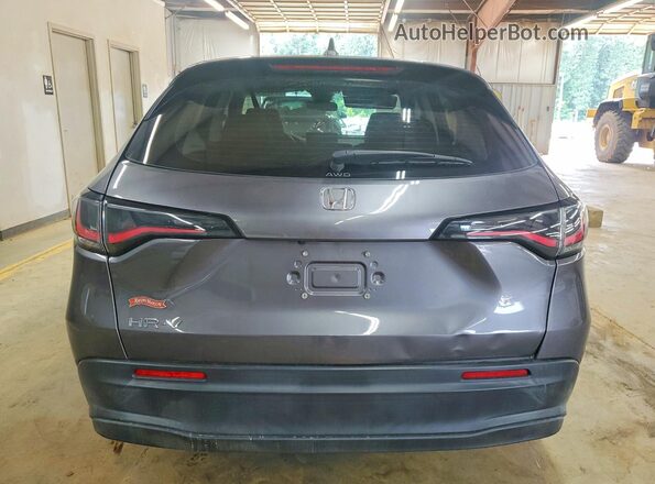 3CZRZ2H35RM710359 2024 HONDA HR-V Gray Widok z tyłu