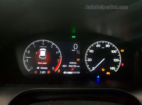 3CZRZ2H35RM710359 2024 HONDA HR-V Gray Widok zestawu wskaźników