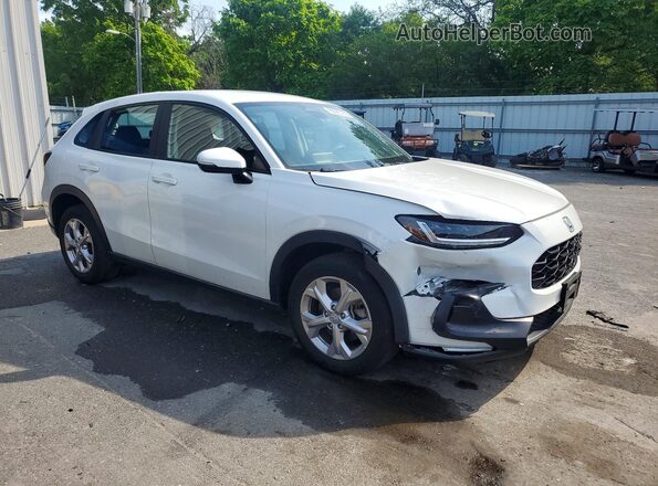 3CZRZ2H35SM709668 2025 HONDA HR-V White Передня права чверть