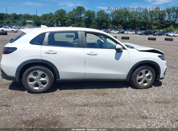 3CZRZ2H36PM715969 2023 HONDA HR-V White Widok wnętrza z tyłu
