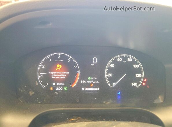 3CZRZ2H36RM741913 2024 HONDA HR-V Белый Вид щитка приборов