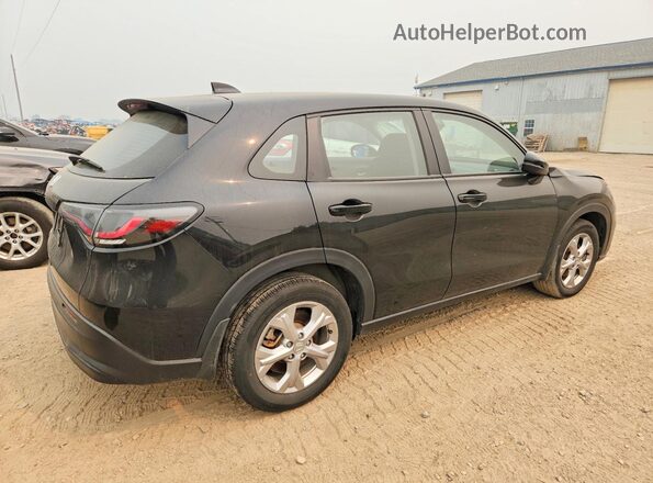 3CZRZ2H36RM744049 2024 HONDA HR-V Black უკანა მარჯვენა