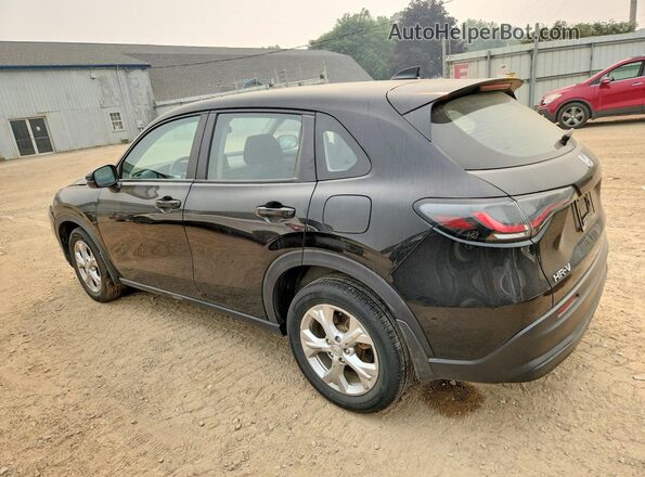 3CZRZ2H36RM744049 2024 HONDA HR-V Black უკანა მარცხენა