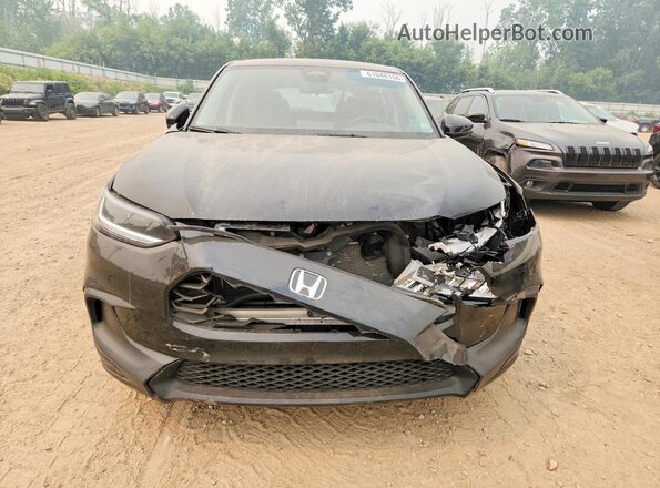 3CZRZ2H36RM744049 2024 HONDA HR-V Black წინა ხედი