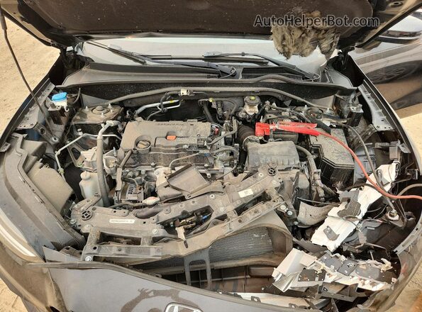 3CZRZ2H36RM744049 2024 HONDA HR-V Black ძრავის განყოფილების ხედი