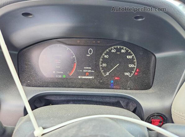 3CZRZ2H36TM748366 2026 HONDA HR-V Silver Սարքավորումների վահանակի տեսք