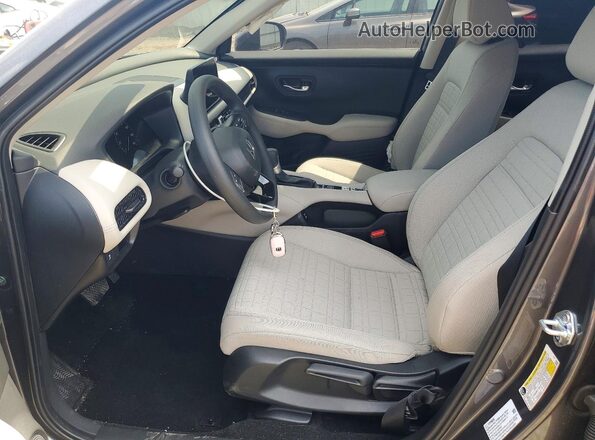 3CZRZ2H36TM770612 2026 HONDA HR-V Gray Widok wnętrza z przodu