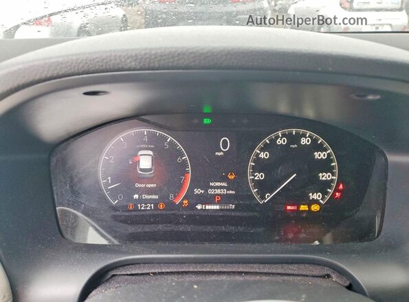 3CZRZ2H37PM703166 2023 HONDA HR-V White Սարքավորումների վահանակի տեսք